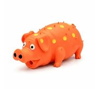 WUZIA Latex Dog Chew Toys, Cute Pig Squeaky Interactive Toy for Puppies