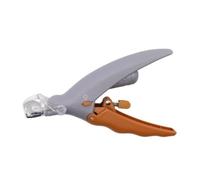 WUZIA Pet Nail Clipper, LED 5X Magnification Nail Clippers For Pet, Orange