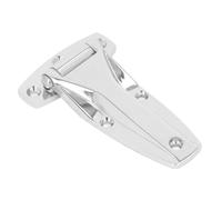 WUZIA T Hinge Zinc Alloy 82x140mm - Soft Close T Strap Hinge for Toolbox Car Door, Universal Fit for Inward & Outward Opening Cabinet Furniture