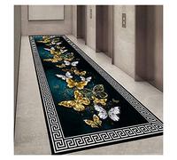 WUZMING Carpet Runner Rug For Corridor Stair Entrance Short Pile Long Carpets Non-slip Washable Polypropylene, 6mm Thick (Color : Multi-colored, Size : 100x350cm)