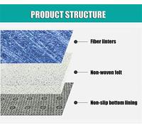 WUZMING Large Carpet Runner Rug Non-slip Modern Hallway Hall Runner Balcony Stairs Long Rugs Washable Width 110cm/120cm (Color : B, Size : 110x330cm)