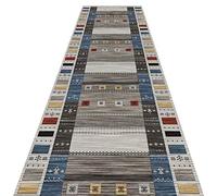 WUZMING Rug Runner, Long Hallway Hall Runner Kitchen Mat Non-slip Stairway Entrance Rug Width 50cm/80cm/90cm, Cut At Will (Size : 90x240cm)