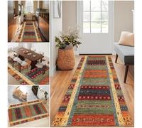 Wuzqju Carpet Runners for Hallways Non Slip Machine Washable Kitchen Runner Carpet Runner Absorbent Carpet Floor Mat Rug Long Hallway Hall Runner Narrow Rugs Area Rug Custom Length 60 x 200 cm