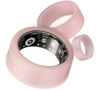 WuzuTech Herz P1 Ring Protector Rose - Small Silicone Cover for Smart Rings (Set of 3) | Sweat & Scratch Resistant | Flexible Skin-Safe Shield for Fitness, Workouts & Daily Use