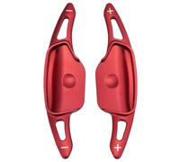 WUZUTU 2 PCS Steering Wheel Paddle Shifters Fit for Kia Sorento MQ4 Forte Sorento Sorento Xline 2024 Sporty The Bold 2019 Aluminum Steering Wheel Paddle Shifter Extensions Cover Car Accessories-Red