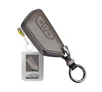 WUZUTU Metal Frame Key Case Compatible with Multivan T7 Waterproof Key Case Fits VW Golf 8.5 R Tiguan Crafter 2025 for Cupra Formentor Born Car Key Case A-Dark Grey