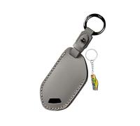 WUZUTU Smartkey Car Key Leather Key Case Compatible with Kia Telluride EV5 EV9 Sorento K4 K5 Picanto Sportage 2024 2025 Key Cabinet Car Scratch Resistant Key Case 7 Buttons Grey