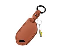 WUZUTU Smartkey Car Key Leather Key Case Compatible with Kia Telluride EV5 EV9 Sorento K4 K5 Picanto Sportage 2024 2025 Key Cabinet Car Scratch Resistant Key Case 7 Buttons Orange