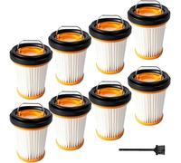WV201 Filters Replacement Parts for Shark Wandvac ION W1 S87 Cordless Handheld Vacuum WV200, WV201, WV205, WV220 Handheld Vacuum, 8 Pack, Compare to Parts # XHFWV200