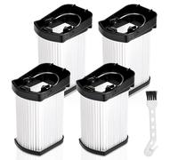 WV270 Replaces Filter For Shark WV270UK WV273UKT WandVac 2.0 Cordless Handheld Vacuum Cleaner,4-pack WV270 HEPA Filter A gooseneck Brush Is Included