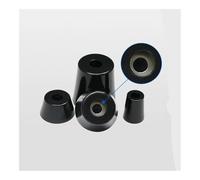 WVAIUPIX Rubber Footrest Furniture Table Chair Tapered Foot Pad with Gasket Machine Foot Instrument Case Elevation Anchor Pin(18x15x5mm)