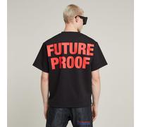 WVB Unisex Boxy Tee - Black - Men M