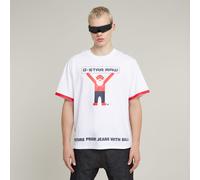 WVB Unisex Boxy Tee - White - Men M