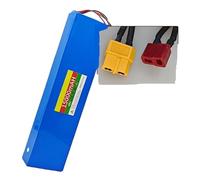WVGFAUXA Lithium-ion Battery 48V 15Ah 1000W 13S4P Lithium-ion Battery Pack For 54.6V,Compatible For Citycoco,BMS Electric Scooters(XT60 T-1battery)