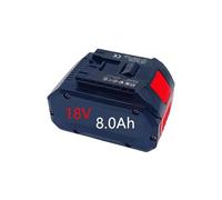 WVGFAUXA Power Tool Batteries 18V 8.0Ah Bosch Power Battery, Suitable For Tool BAT609 BAT618 GBA18V High-power 5C Power Battery(BS 8.0AH)