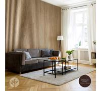 Wvh Acupanel Contemporary Oak Acoustic Wood Slat Wall Panel, Premium Oiled, 120Cm X 60Cm