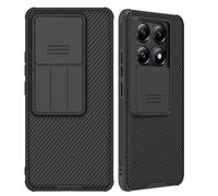 WVOZWWO for Xiaomi Mi 14T Pro Case Mi 14T pro Cover, Slim case Protective Cover with Camera Protector Hard PC and TPU Ultra Thin Anti-Scratch Phone Case for xiaomi 14T Pro (14T Pro Black)