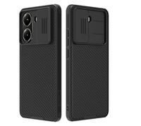 WVOZWWO for Xiaomi Poco X7 Pro Case, Slim case Protective Cover Case with Camera Protector Hard PC and TPU Thin Anti-Scratch Phone Case for xiaomi Poco X7 Pro 5G (Poco X7 Pro Black)