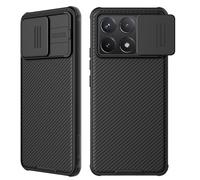 WVOZWWO for Xiaomi redmi K70 Pro/Poco F6 Pro 5G Case, Slim case Protective Cover with Camera Protector Hard PC TPU Thin Anti-Scratch Phone Case for Xiaomi Poco F6 Pro 5G/Redmi K70 (Poco F6Pro Black)