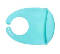 WVRLY Easy Clean Food Catcher Pocket Soft Adjustable Baby Weaning Bib Leakproof Pockets Food Catcher Pocket for Babies Toddlers