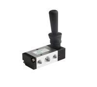 WVRWFDLW 4H210-08 4H310-10 Cylinder Manual Control Valve Pneumatic Two-Position Five-Way reversing Valve(12pcs 4h210-08,With 6mm fittings)