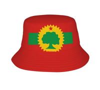 WVVCXCC Baseball Cap Unisex and Fashionable Bucket Hat Flag of The Oromo People Oromoo Summer Beach Vacation Getaway Headwear Outdoor Fishing Caps Hat Gift Idea Sports Outdoor Gifts