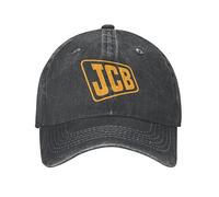 WVVCXCC Baseball Cap Unisex and Fashionable Personalized Cotton JCB Baseball Cap Women Men Adjustable Dad Hat Sports Sports Outdoor Gifts