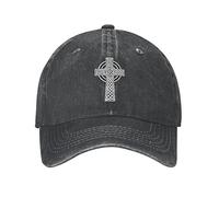 WVVCXCC Baseball Cap Unisex and Fashionable Punk Unisex Cotton Celtic Cross Celts Symbol Baseball Cap Adult Adjustable Dad Hat for Men Women Hip Hop Sports Outdoor Gifts
