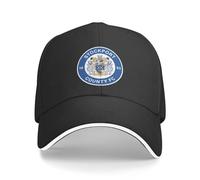 WVVCXCC Baseball Cap Unisex and Fashionable Stockport County FC Baseball Cap Luxury Rave Trucker Hat Hats for Women Men's Sports Outdoor Gifts