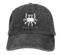 WVVCXCC Baseball Cap Unisex and Fashionable Summer Cap Sun Visor Atheist Symbol Agnostic Atheist Hip Hop Caps Flying Spaghetti Monster Cowboy Hat Peaked Trucker Dad Hats Sports Outdoor Gifts