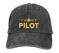 WVVCXCC Baseball Cap Unisex and Fashionable Washed Men's Baseball Cap Born to Fly Pilot Trucker Snapback Cowboy Caps Dad Hat Golf Hats Sports Outdoor Gifts