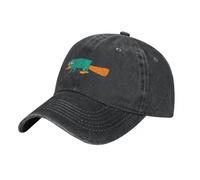 WVVCXCC Baseball hat Unisex and Fashionable Perry The Platypus Cowboy Hat dad hat Fishing hat Black Women's Hats for The Sun Men's Sports Outdoor Gifts