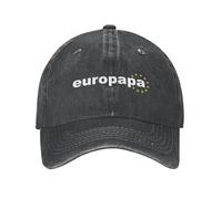 WVVCXCC Unisex and Fashionable Europapa Joost Klein The Netherlands Eurovision 2024 Baseball Cap Distressed Washed Caps Hat Outdoor Activities Fit Headwear Sports Outdoor Gifts