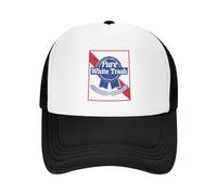 WVVCXCC Unisex and Fashionable Funny Redneck Gift, Pure White Trash Baseball Cap Trucker Hat Birthday Custom Hat Man Cap Men Caps Women's Sports Outdoor Gifts