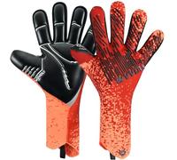 WVVOU Goalkeeper Gloves for Kids Boys Youth, Soccer Goalie Gloves, High Performance Goalkeeper Gloves, Breathable Soccer Gloves, 4+3mm Super Grip for The Toughest Saves (Orange, 8)