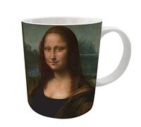 WW Global Mona Lisa Mug Adults Novelty must have present gift Drinking tea coffee cup cups mug mugs office bone china novelty Mens Ladies Christmas Xmas Birthday Mothers Day Fathers Day