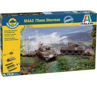 プラモデル :: 軩用車両 & 武器 :: WW.II アメリカ軍 M4A3シャーマン75mm砲搭載型(2輌セット)
