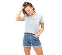 WW Stars Cotton T-shirt DC Comics Grey L