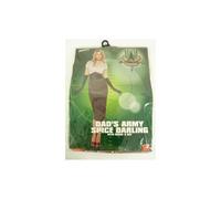WW2 Army Pin Up Spice Darling Costume, Green, Dress And Hat - Costume Fancy - army costume up ww2 pin dress fancy ladies spice darling 1940s outfit