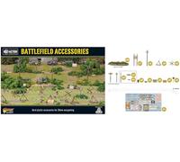 WW2 Battlefield Accessories Scenery Set 28mm for Bolt Action | Scenery Set 28mm for Bolt Action by Warlord Games