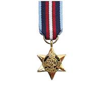 WW2 British Arctic Star Medal - Miniature - Made in Britain