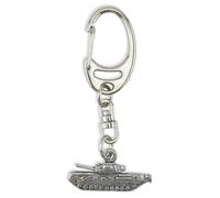 WW2 Churchill Tank | English Pewter 3D Keyring | Little Gift | Cracker Filler