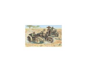 WW2 GERMAN MOTORCYCLES - SOLDIERS 1:72 - Italeri 6121
