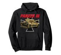 WW2 German Panzerkampfwagen III Tank Panzer 3 Boys Kids Men Pullover Hoodie