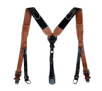 WW2 German Y-Strap Koppeltragegestell Für Infanterie M1942 Combat Cowhide Strap Belt Replica WWII Leather Equipment