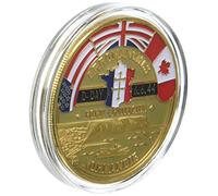 WW2 Memorial Anniversary Coin D Day Army Arromanche Normandy