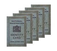 WW2 Replica Children's Identity Card x 5