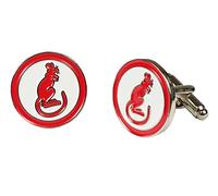 WW2 Style British Army Desert Rats Brass Cufflinks with a Presentation Box