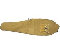 WW2 Style M1 Carbine Canvas Carry Case - Fleece Lined Rifle Bag, Khaki, U.S. Marked, Heavy Duty Zipper & Shoulder Strap, 38 Inch