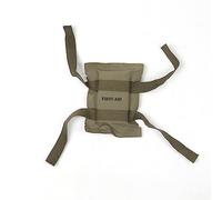 WW2 US Airborne Parachute First Aid Pouch Bag M1C Helmet Paratrooper